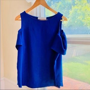 AMANDA UPRICHARD - Dryden Cold Shoulder Capri Top Size Medium